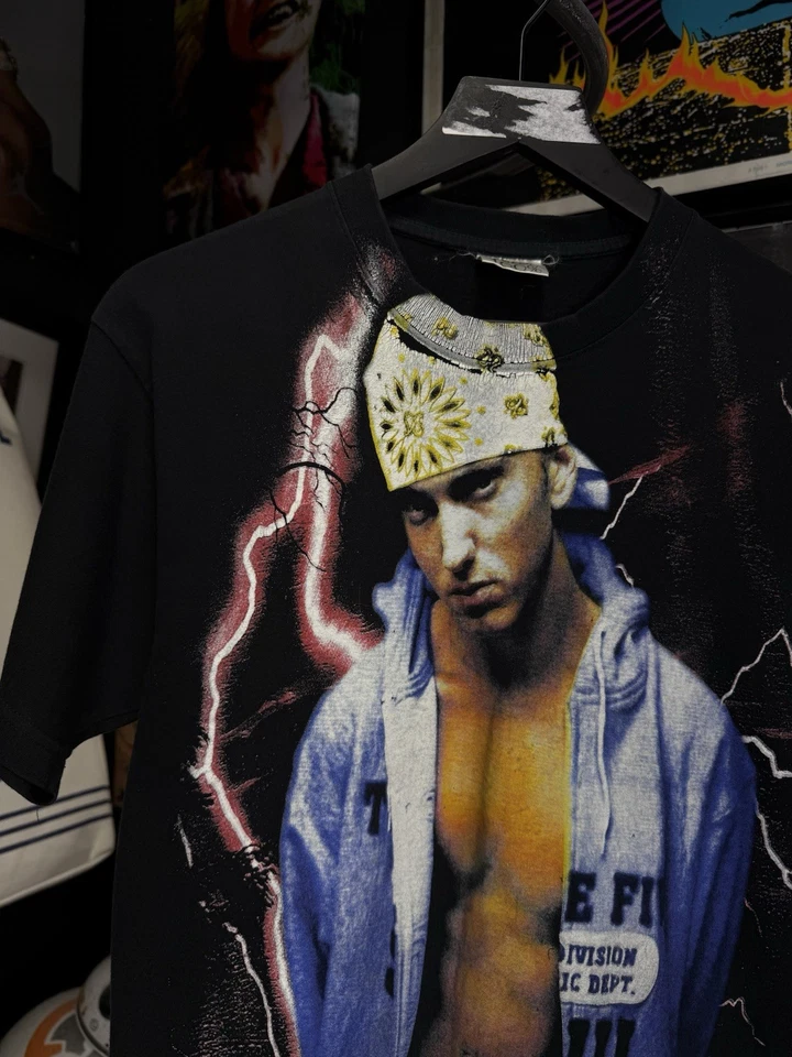 Camiseta de Rap Eminem Años 90 De Colección Rara Camiseta Europea Mediana Foto 3 de 4