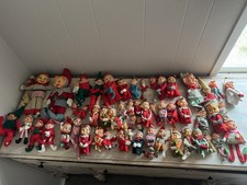 Large Lot of 57 Vintage Knee Hugger Elves Christmas Pixies-diff Sizes Etc! L@@K!