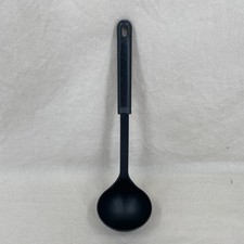 Calphalon Nylon Ladle Heat Resistant Silicone Black Cooking Serving Sturdy