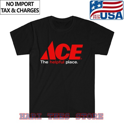 #ad #ad Ace Hardware Store Men#x27;s Black Size S to 5XL $22.89