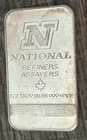 VINTAGE NATIONAL MINT .999 FINE SILVER ART BAR - SERIAL #085674