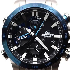 CASIO EDIFICE Bluetooth Tough Solar Men's Watch EQB 800DB 1AJF Chronograph