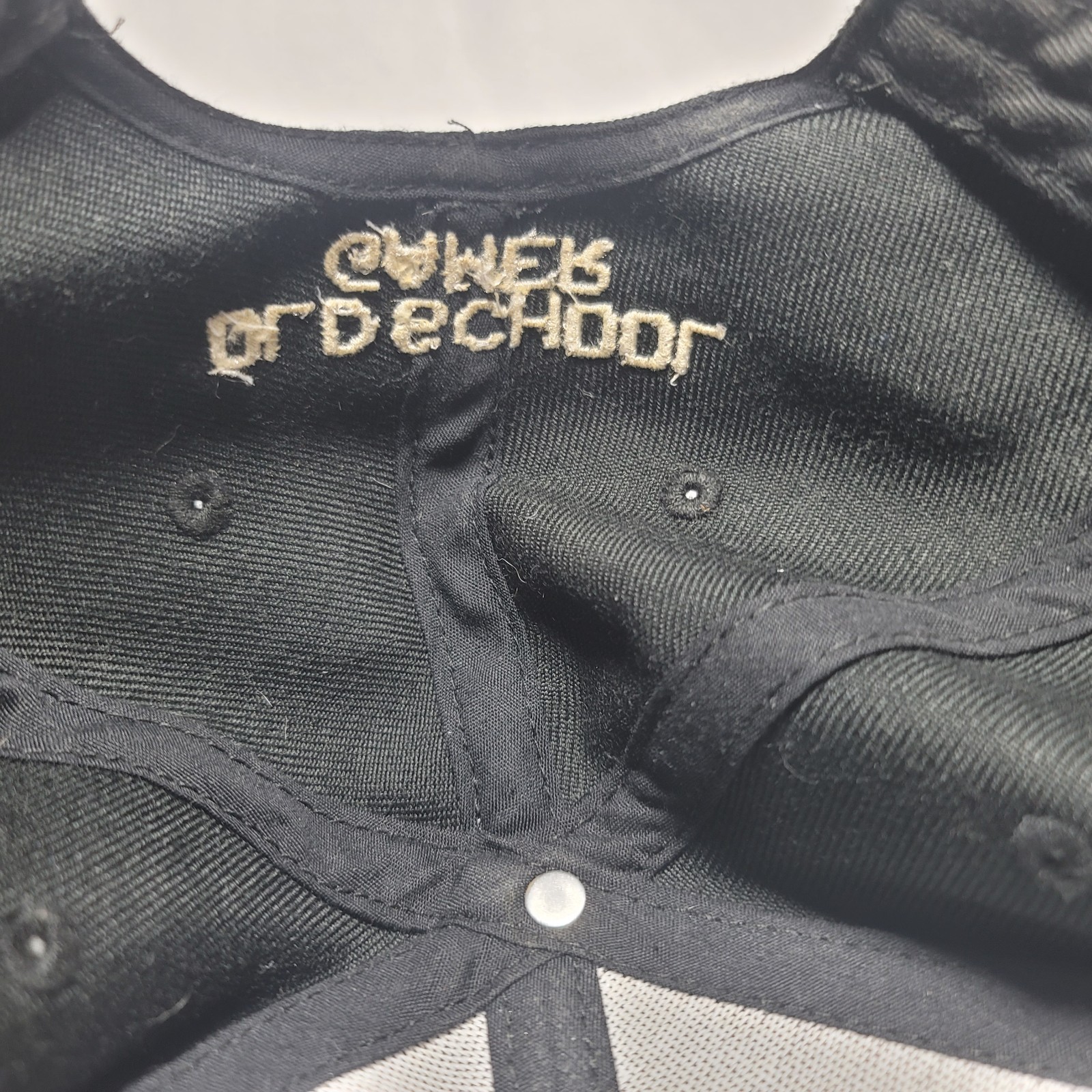 Atari Logo Snapback Hat Black Flat Brim Licensed … - image 14