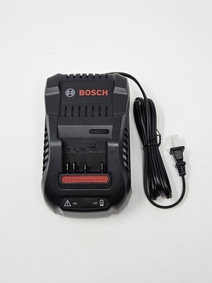 BOSCH Battery Charger: Single- Port Charging, For 14.4V DC/18V DC, 6 Ah Charged 