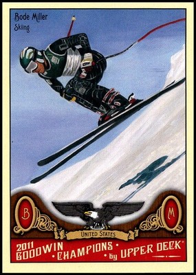 2011 UD Goodwin Champions #13 Bode Miller - FREE SHIPPING!