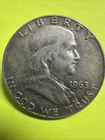 1963 Benjamin Franklin US Liberty Bell Half Dollar Silver 50 C Coin Collectible!
