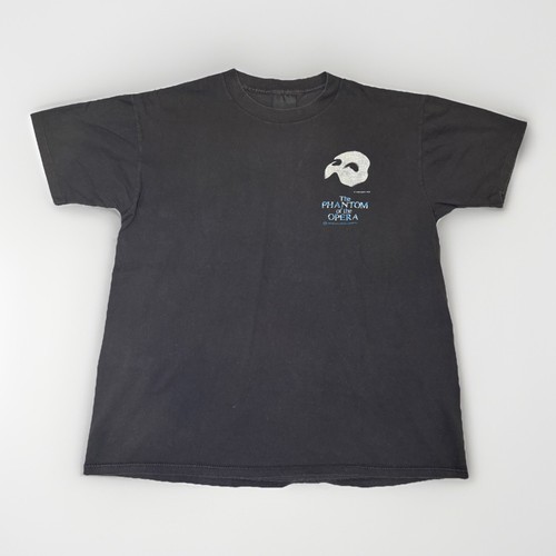 Vintage Phantom der Oper T-Shirt Erwachsene Größe Medium Broadway Play Musical 80er