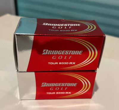 Four Bridgestone Tour B330-RX Golf Balls NEW Two Sleeves