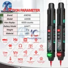 A3008 Mini Digital Multimeter Pen DC/AC Smart Voltage Tester Meter 6000 Counts