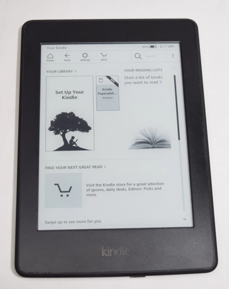 Amazon Kindle Paperwhite 7th Generation White eBook Readers for