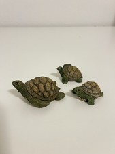 Vintage Resin Sea Turtle Figurines Miniatures Original Design