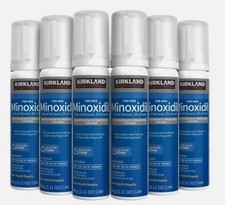 6 Meses KIRKLAND MINOXIDIL 5% ESPUMA Regeneración del Cabello PARA HOMBRES