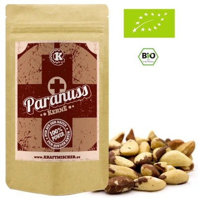 Bio Paranüsse 500g   naturbelassen   Brazil Nuts   natürliche Selenquelle
