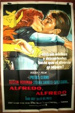 ¡DUSTIN HOFFMAN STEFANIA SANDRELLI!!! Póster de la película orig1SH 1972 Alfredo Alfredo