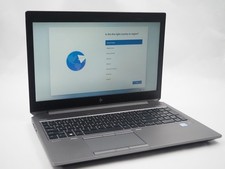 HP ZBOOK 15 G6 15.5" Intel i7-9850H 2.60GHz 16GB RAM 256GB No Adapter Grade B