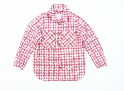 Shirtjacke Mädchen UK Größe 9 Jahre Matalan rosa