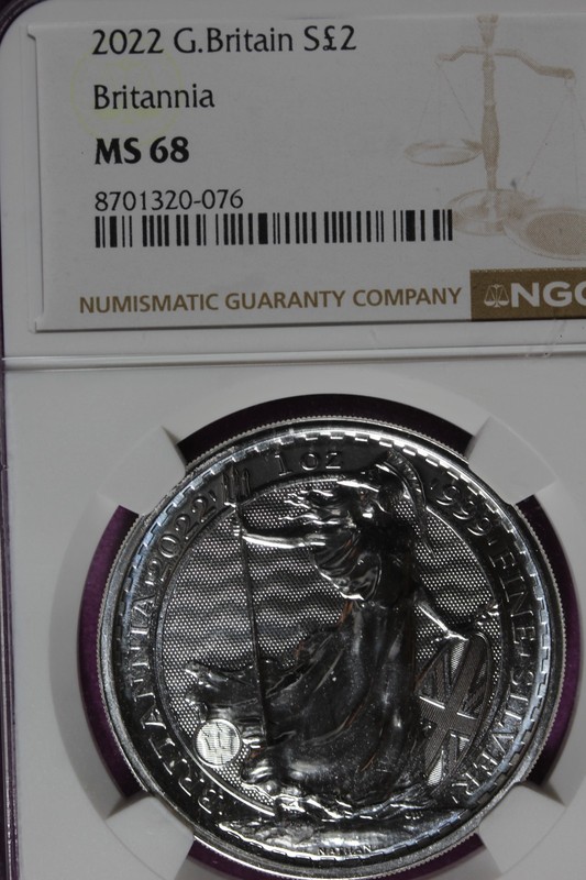 2022 NGC MS68 GREAT BRITANNIA #B52502