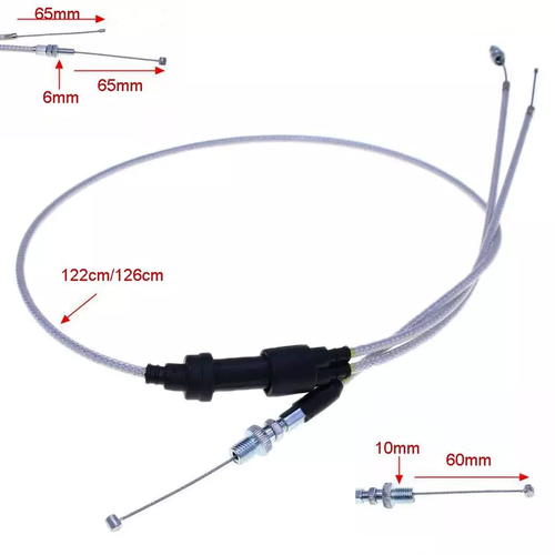 THROTTLE cable choke cable suitable for motorcycle ATV vaporizer PZ30 - Picture 2 of 7