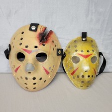 NECA Friday the 13th Jason Voorhees Prop Replica Mask Pair 8" 6"