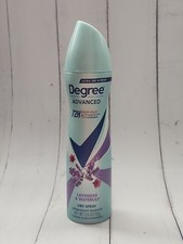 Degree Advanced Long Lasting Antiperspirant Dry Spray Lavender  Waterlily 3.8oz