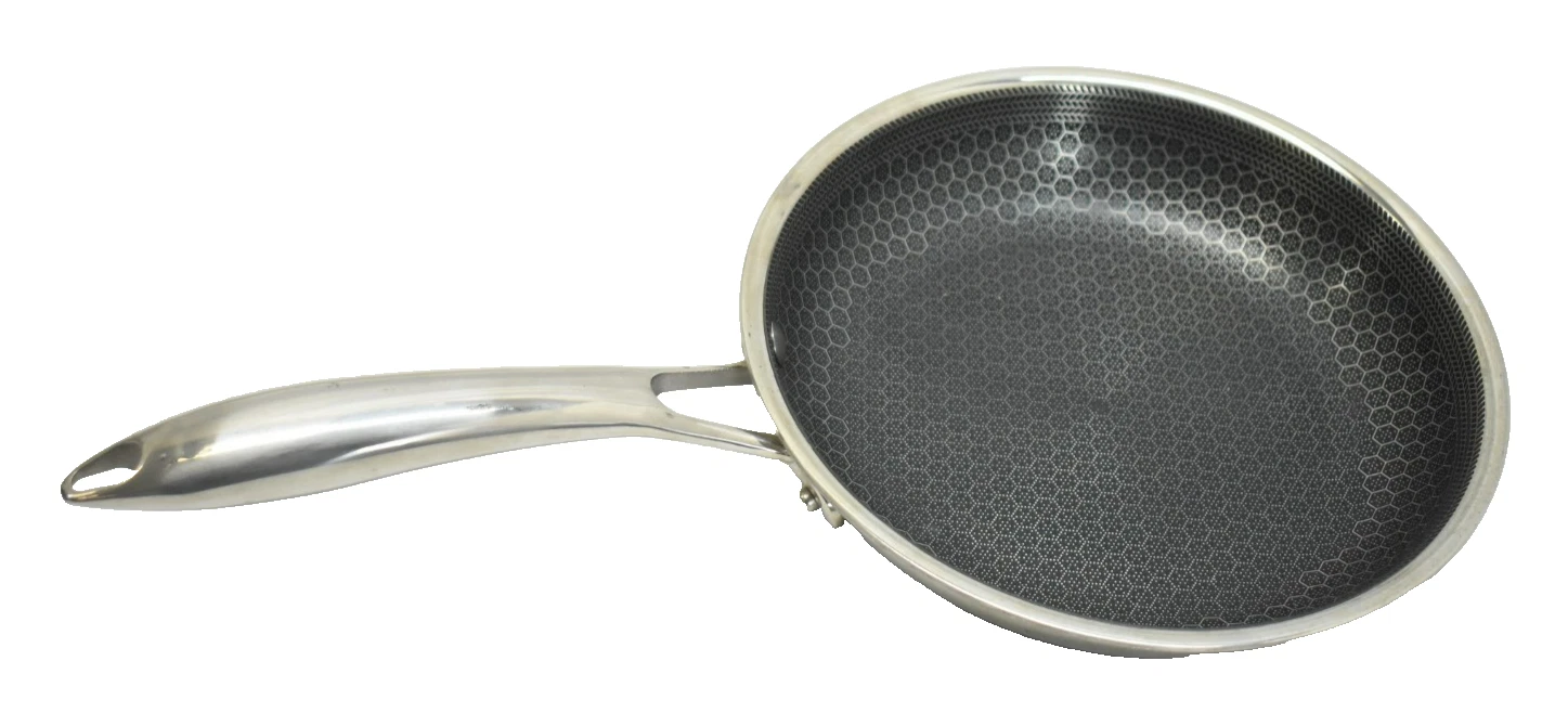 HexClad 8" Round Hybrid Stainless Steel Frying Pan Skillet Nonstick No Lid
Opens in a new window or