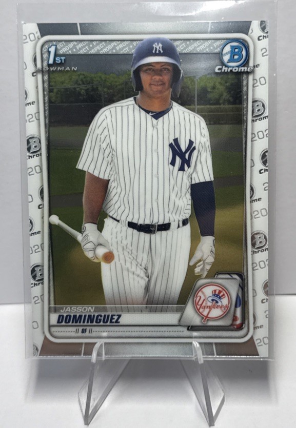 Jasson Dominguez 2020 Bowman Chrome Prospects RC CARD#BCP-8 NICE!