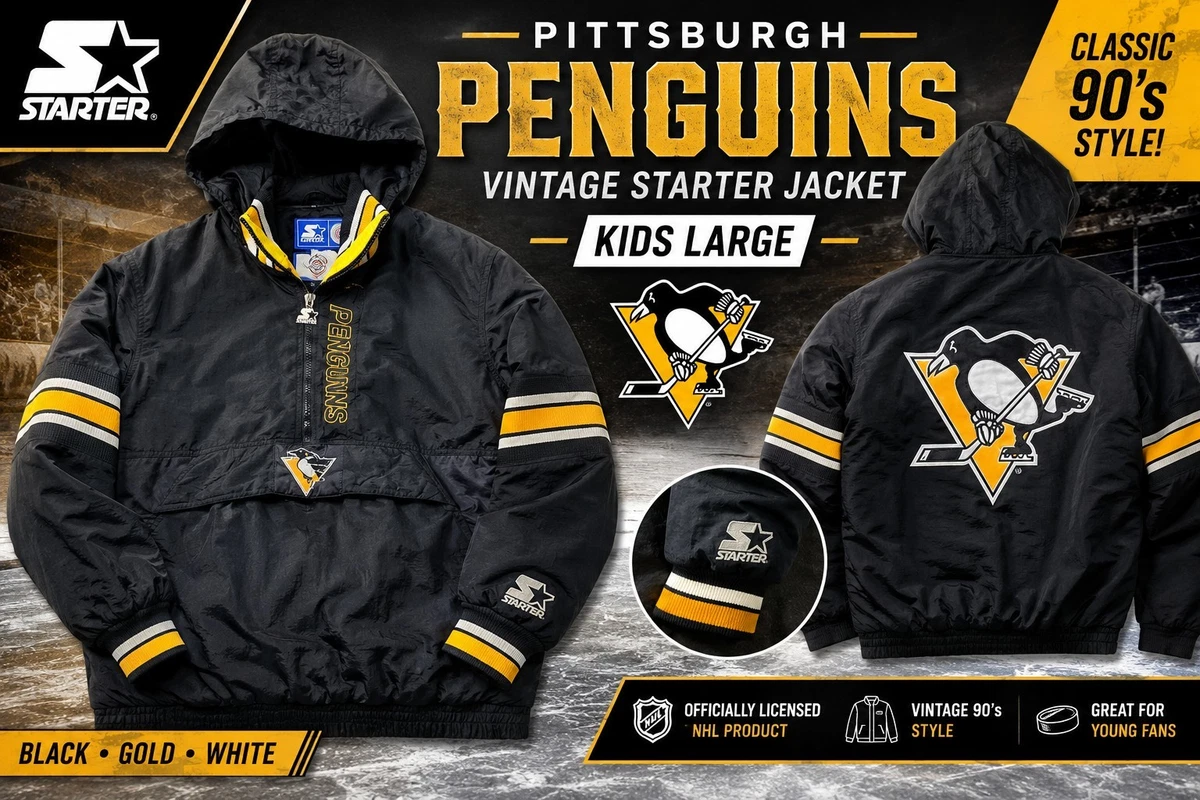 Starter Pittsburgh Penguins NHL Fan Jackets for sale | eBay