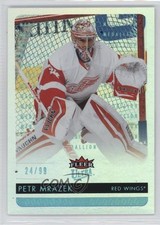 2014-15 Fleer Ultra Platinum Medallion 24/99 Petr Mrazek #59 0c3