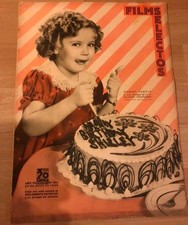 Shirley Temple 1936 Vintage Magazine
