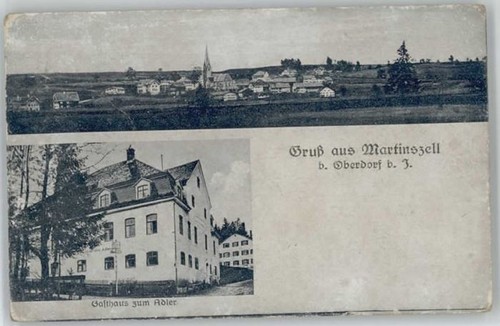 40246496 Martinszell Allgaeu Martinszell Allgaeu Gasthaus Adler * Waltenhofen