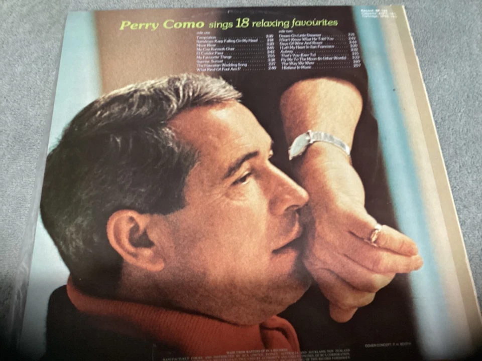 Vinyl Record, Perry Como, I Believe in Music - Image 2 of 2