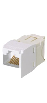 New Panduit Category Cat 6 Jack RJ45 CJ688TGWH  (25 JACKS)  Color: WHITE  Cat6