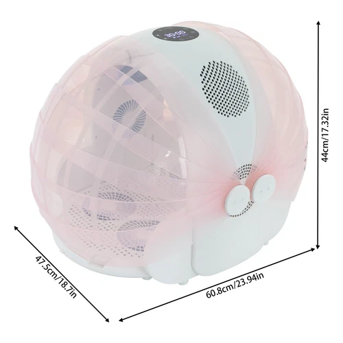 Pet Hair Dryer Box Pet Dryer 127L for Cat Small Dogs Drying Blower 8 Fans 4Speed - Bild 6 von 6