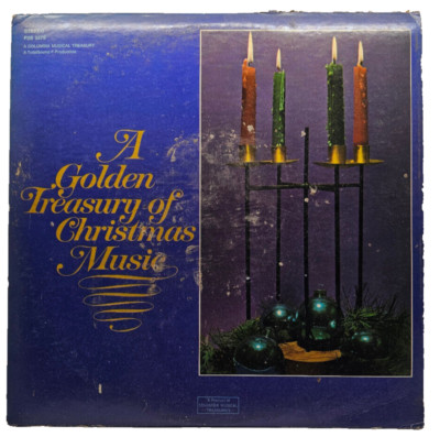 A Golden Treasury of Christmas Music Vinyl Record DS 451 & DS 452 HM