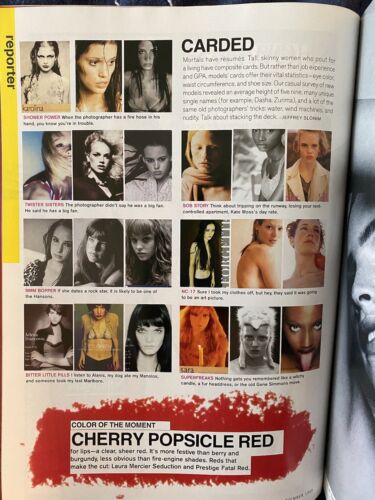 Vintage Allure Magazine November 1998 Cher Robert Plunket Ginger Spice Kevyn Auc - Picture 8 of 21