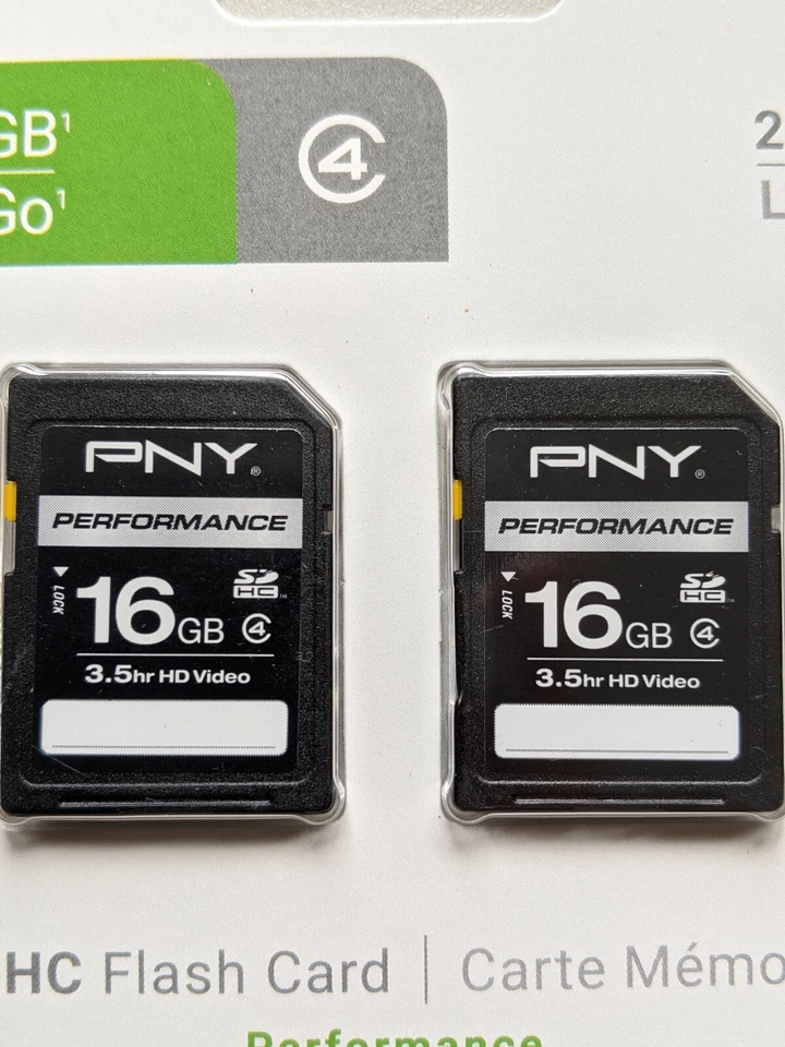 16GB SD Memory Card SDHC Card Slot 3.5 Hour HD Video Brand New Free Shipping - Image 2 of 4