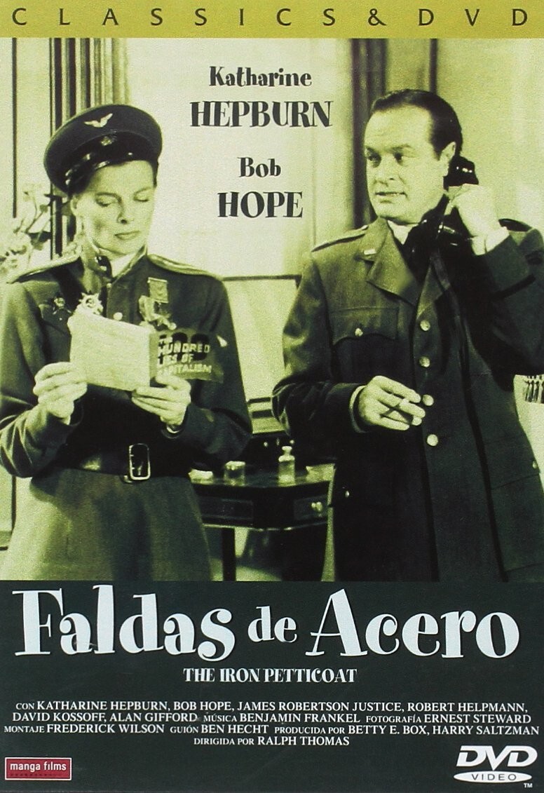Faldas de Acero DVD 1956 The Iron Petticoat