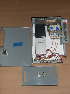 ALLEN BRADLEY 2100 19''  7.5HP VFD AC DRIVE 20 AMP CIRCUIT BREAKER MCC BUCKET FDB