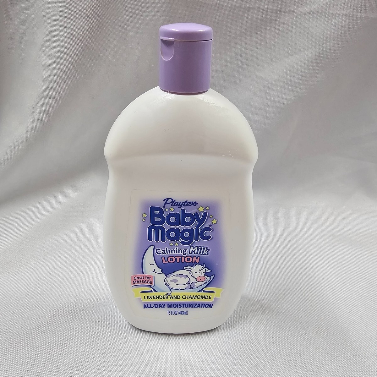 Vintage 2003 Playtex Baby Magic Calming Milk Lotion Lavender Chamomile  oz