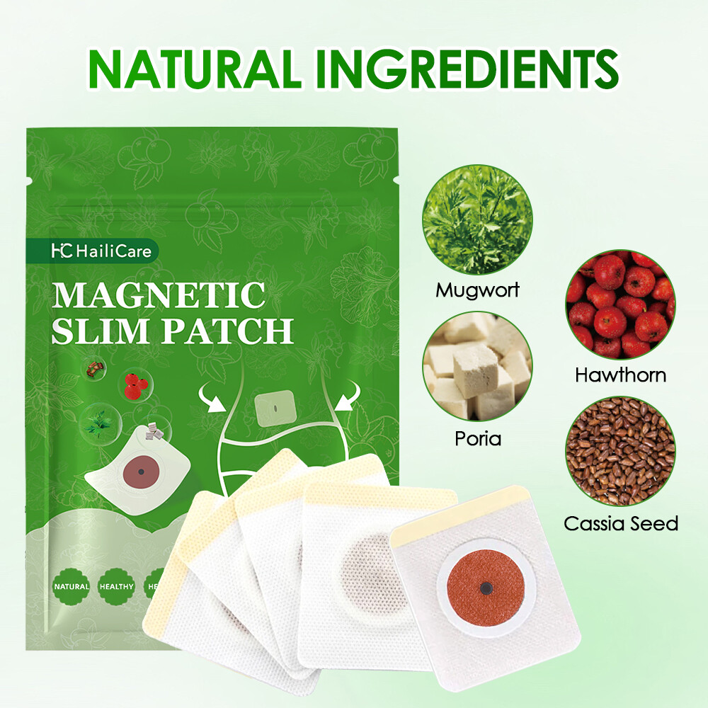 60PCS Fat Burning Patch Weight Loss Belly Patch Slim Detox