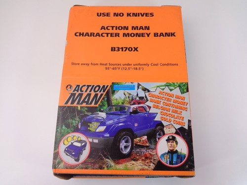12 Action Man Car Character Money Box Bank Complete with Display Box 1999 - Bild 3 von 14