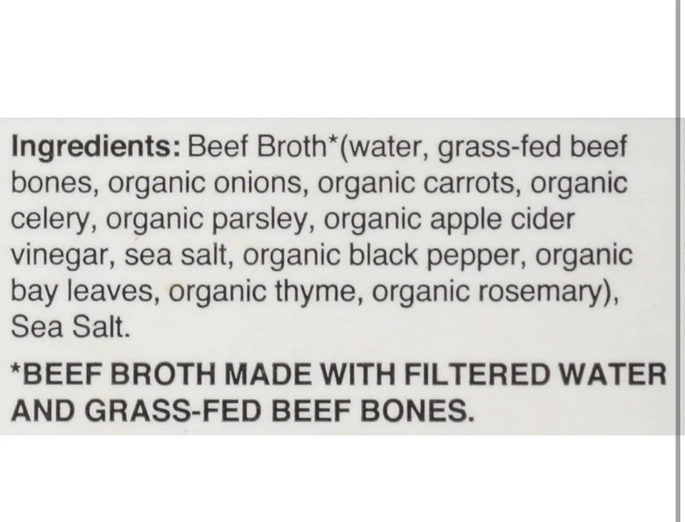 (PAQUETE DE 6) Caldo de hueso de carne de res para hervidor de agua y fuego, 16,9 oz Foto 3 de 4