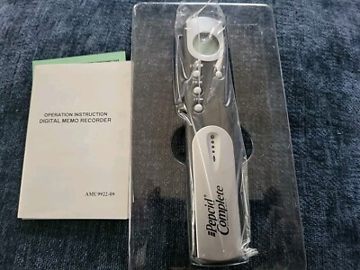 Compact Digital Memo Recorder AMU9922-09 Portable Battery Operated