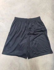 A4 NM5019 Mesh Black Shorts Size: 4XL