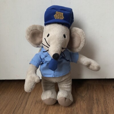 Rastamouse Präsident Wensley Dale Polizei weiches Kuscheltier Plüschtier Wensleydale sehr guter Zustand