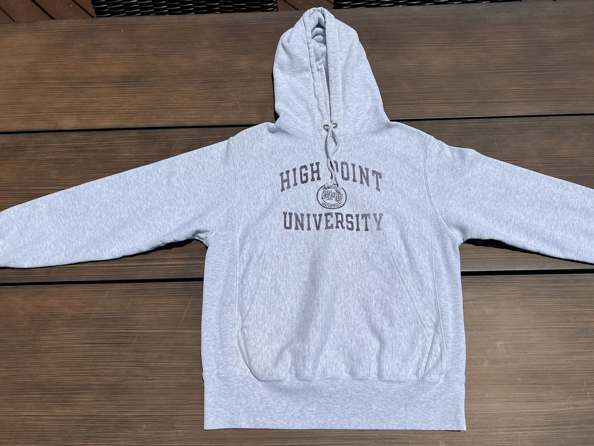 Vintage Champion Reverse Weave Hoodie High Point University Size S