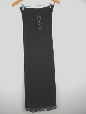 New w Tag MSK Black Mesh Sequin Wide Leg Dress Pants | eBay