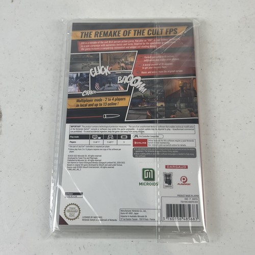 XIII Nintendo Switch 2020 Brand New Sealed PAL - Picture 2 of 6