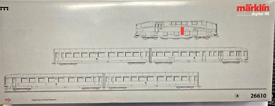 Märklin H0 26610, Zugpackung HW-Zug, mfx, Insider, Vollsound, wie NEU, OVP, TOP