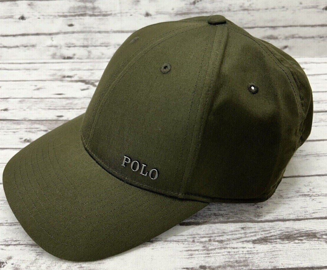 Polo Ralph Lauren Cap Metal Plate Logo Adjustable Strap Armadillo Grey 9190₽